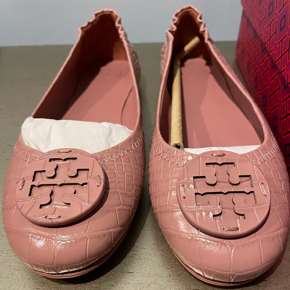 COPY - New Tory Burch Minnie Travel Flats
